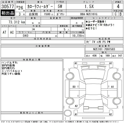 Toyota Corolla Fielder