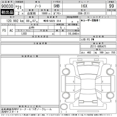 Nissan NOTE