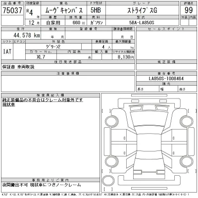 Daihatsu MOVE CANBUS