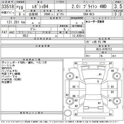 Subaru LEGACY B4