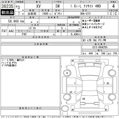 Subaru XV