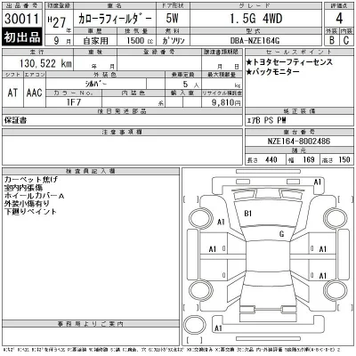 Toyota Corolla Fielder