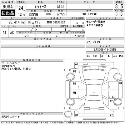 Daihatsu MIRA E S