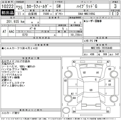 Toyota Corolla Fielder