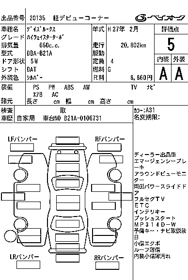 Nissan Dayz Roox