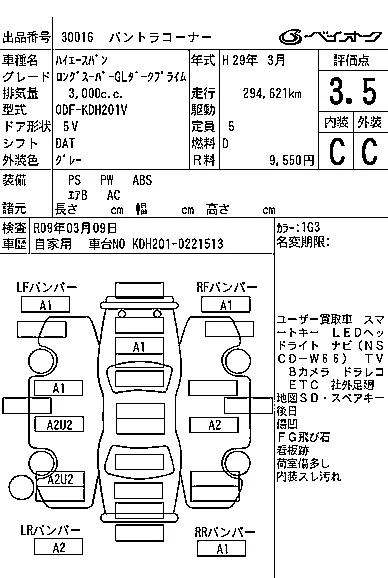 Toyota HiAce Van