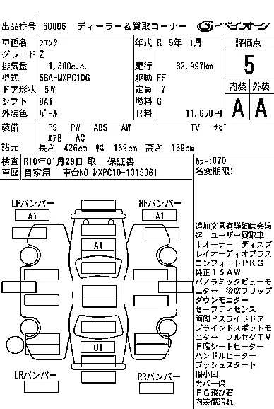 Toyota Sienta