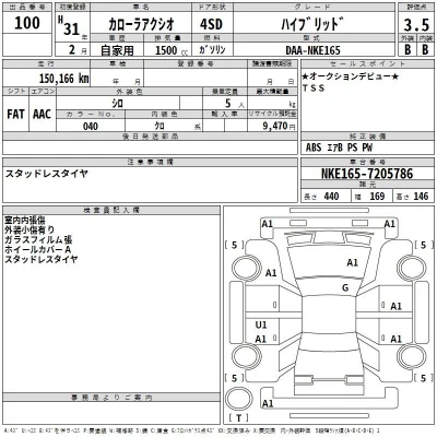 Toyota Corolla Axio