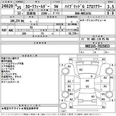 Toyota Corolla Fielder