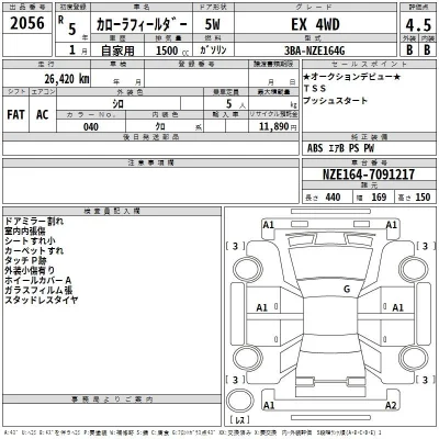 Toyota Corolla Fielder