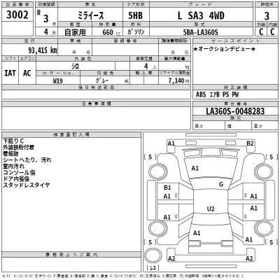 Daihatsu MIRA E S