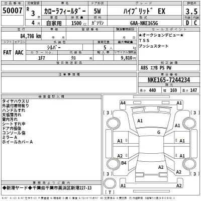 Toyota Corolla Fielder