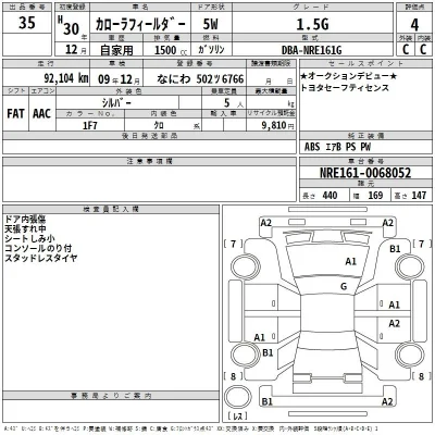 Toyota Corolla Fielder