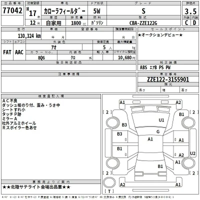 Toyota Corolla Fielder