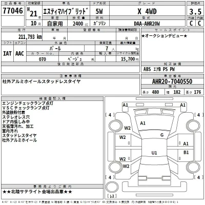 Toyota Estima Hybrid