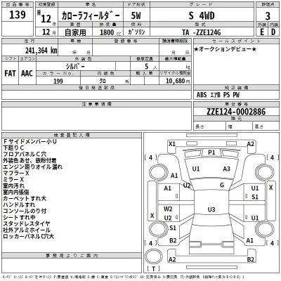 Toyota Corolla Fielder