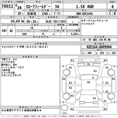 Toyota Corolla Fielder