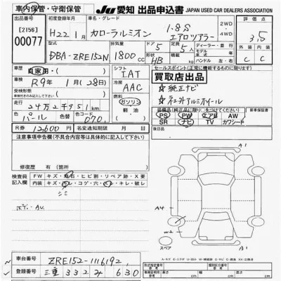Toyota Corolla Rumion