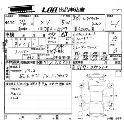 Subaru XV