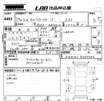 Toyota Corolla Fielder