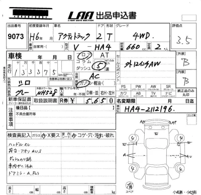 Honda ACTY TRUCK