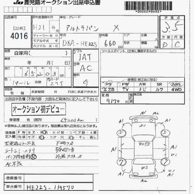 Suzuki ALTO LAPIN