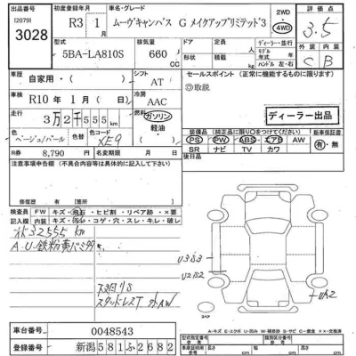 Daihatsu MOVE CANBUS