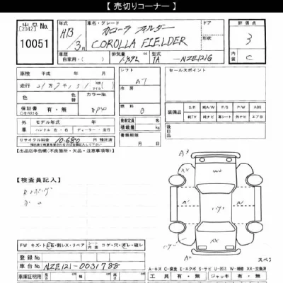 Toyota Corolla Fielder