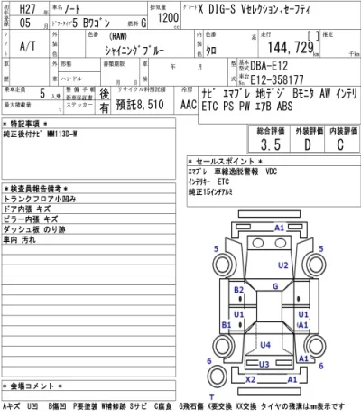 Nissan NOTE