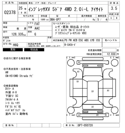 Subaru IMPREZA