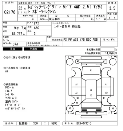 Subaru LEGACY