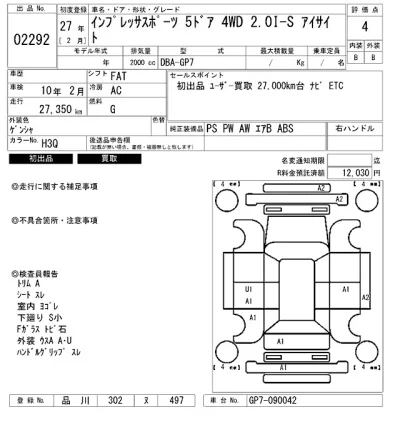 Subaru IMPREZA