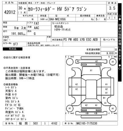 Toyota Corolla Fielder