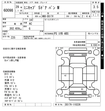 Mitsubishi MINICAB VAN