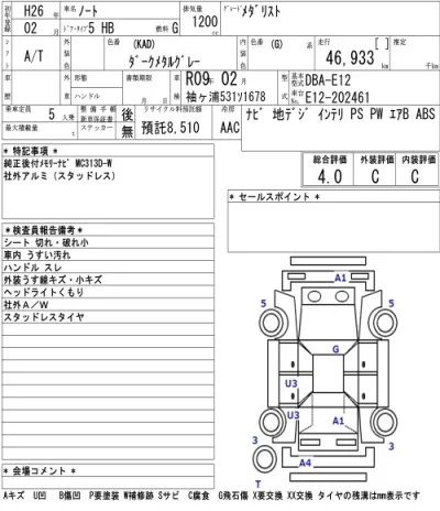Nissan NOTE