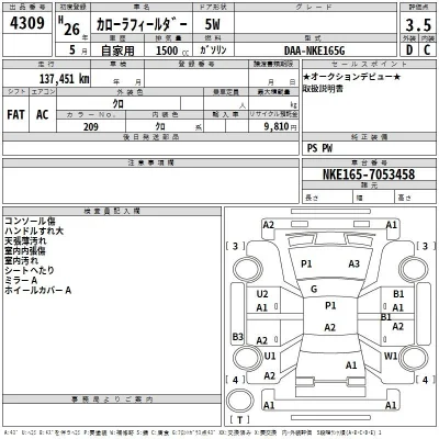 Toyota Corolla Fielder