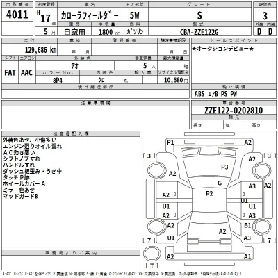 Toyota Corolla Fielder