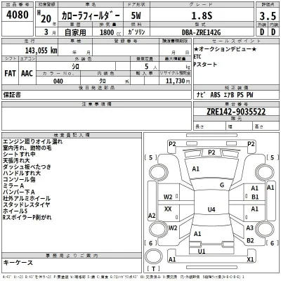 Toyota Corolla Fielder