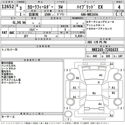 Toyota Corolla Fielder