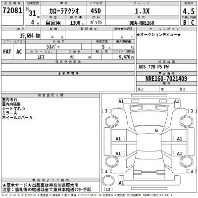 Toyota Corolla Axio