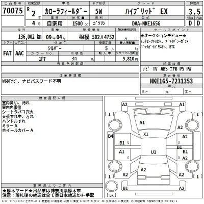 Toyota Corolla Fielder