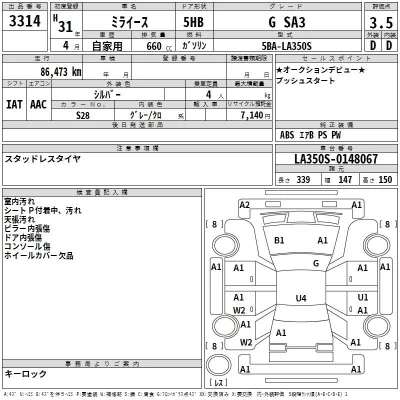 Daihatsu MIRA E S