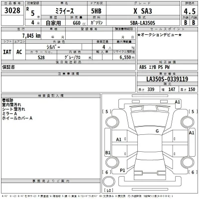 Daihatsu MIRA E S