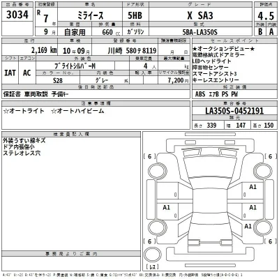 Daihatsu MIRA E S