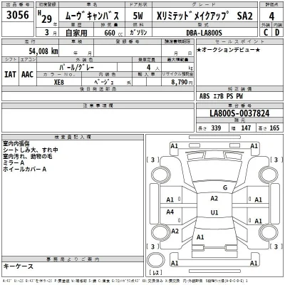 Daihatsu MOVE CANBUS