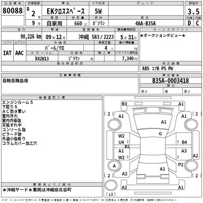 Mitsubishi EK X SPACE