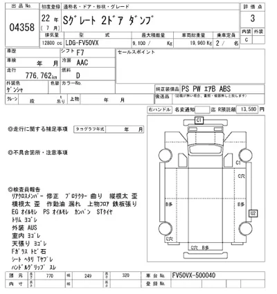 Mitsubishi FUSO SUPER GREAT