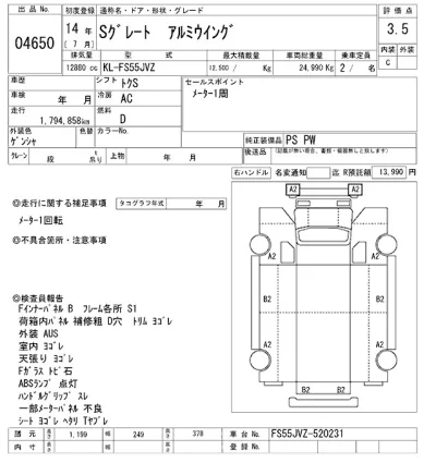 Mitsubishi FUSO SUPER GREAT