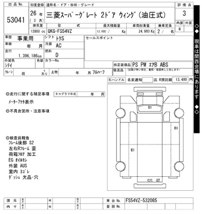 Mitsubishi FUSO SUPER GREAT