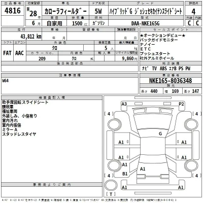 Toyota Corolla Fielder